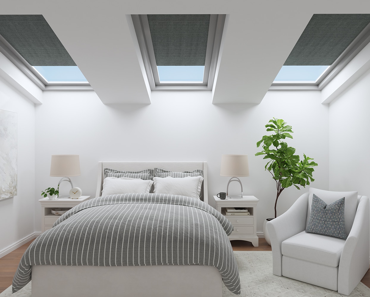 American Blinds: Legacy Light Filtering Cellular Skylight Shades